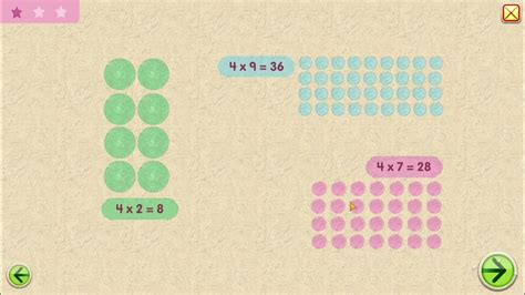 Starfall grade 3 math 4 times multiplication - YouTube