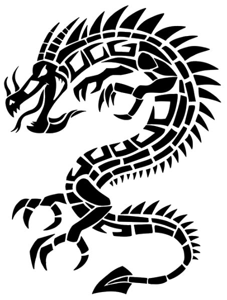 Dragon Tattoos Png Images Transparent HQ PNG Download | FreePNGImg