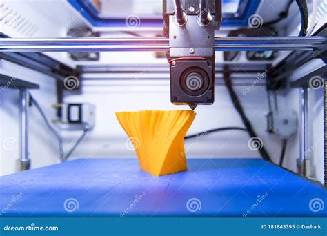 3D Printer or Additive Manufacturing Stock Image - Image of pink, model ...