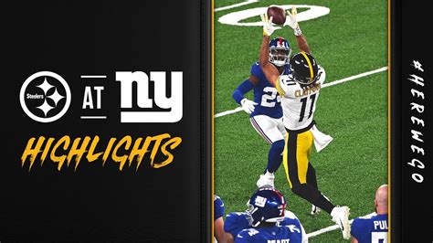 2020 Pittsburgh Steelers Game Highlights: Week 1 vs New York Giants ...