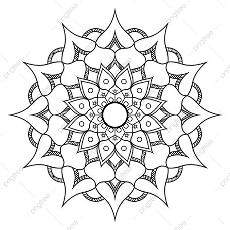 Mandala Art Vector Design Images, Mandala Vector Art With Png, Mandala Drawing, Mandala Sketch ...