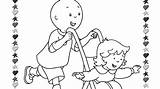 Caillou Coloring Pages  Coloring Print sketch template