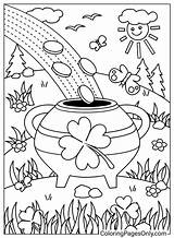 20  Pot Of Gold Coloring Pages Free Printable PDF & Online sketch template