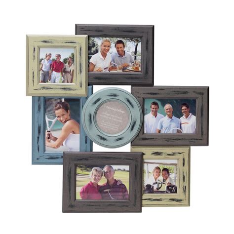 You'll love the 7 Opening Distressed Wood Collage Frame at Wayfair - Great Deals on all Décor ...