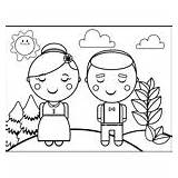 People And Places Coloring Pages sketch template