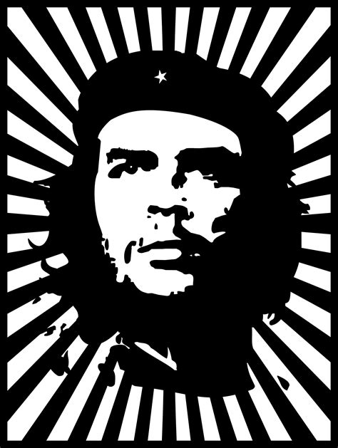 Clipart - Che with background