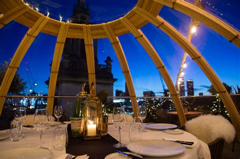 Mercer Roof Terrace Winter Igloos | City of London, London Something A ...