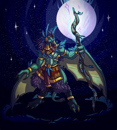 Zandalari Druid by CommodoreBeeps on Newgrounds