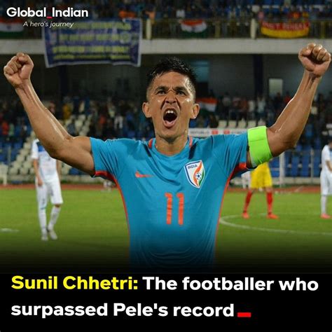 GlobalIndian.com on Instagram: “Sunil Chhetri is quite a vision on the soccer field when he is ...