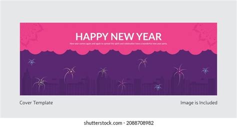 Happy New Year Cover Page Design Stock Vector (Royalty Free) 2088708982 | Shutterstock