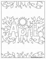 Free APRIL Coloring Pages For Download Printable PDF sketch template