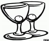 Two cocktails With The Olives coloring Page Printable Game sketch template