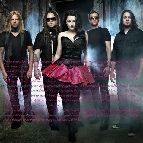 'My Immortal' [Lyrics] - Evanescence Fan Art (32662798) - Fanpop