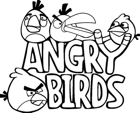 Angry Birds Coloring Pages ~ Free Printable Coloring Pages - Cool Coloring Pages