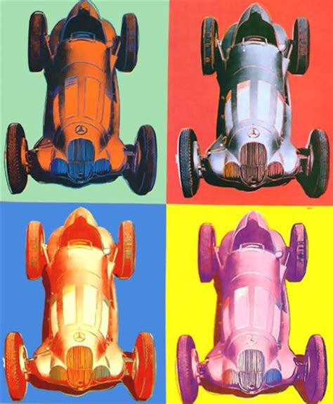 Benz Racing Car, 1986 - Andy Warhol - WikiArt.org