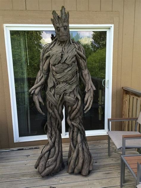 Incredibly Realistic ‘Groot’ Costume That Costs Less Than $100 To Make - DesignTAXI.com | Crazy ...