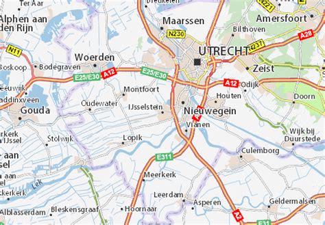 MICHELIN IJsselstein map - ViaMichelin