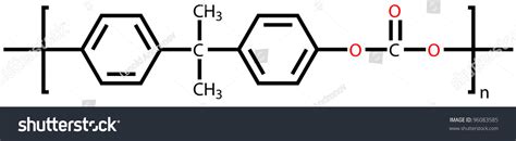 Polycarbonate Structural Formula Stock Illustration 96083585 - Shutterstock