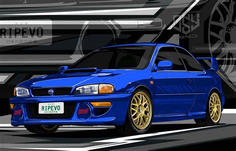 Subaru Impreza 22B Wallpapers - Wallpaper Cave