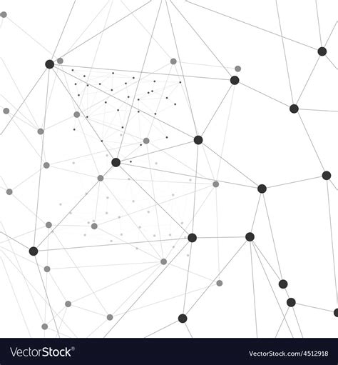 Network background abstract polygon Royalty Free Vector