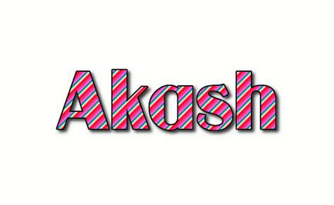 Akash Logo | Free Name Design Tool from Flaming Text