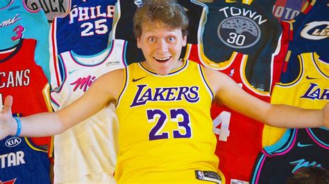 MY INSANE NBA JERSEY COLLECTION! - YouTube