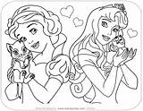 Coloring Pages Of Disney Princesses sketch template