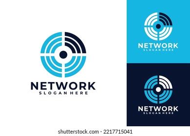 Network Logo Vector Design Template Stock Vector (Royalty Free) 2217715041 | Shutterstock