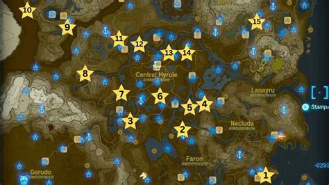 Battle Talus Locations (Map) in Zelda TotK (Tears of the Kingdom) - Pro ...