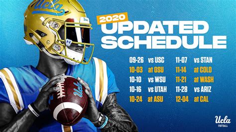 New UCLA Football schedule : r/8clap