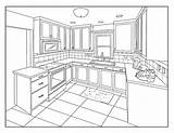 Kitchen Around The House  Coloring Pages For Adults 1 Printable sketch template