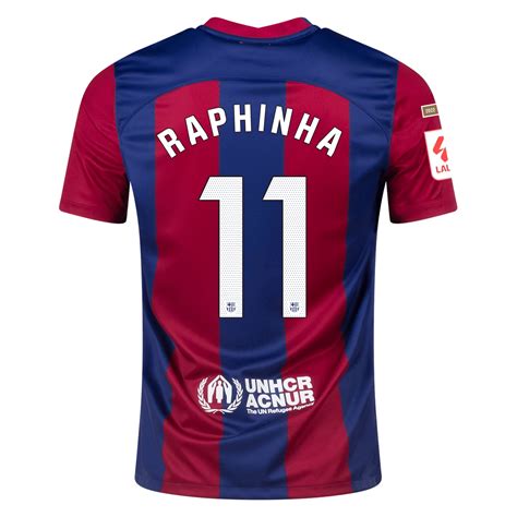 Raphinha Barcelona 23/24 Home Jersey by Nike