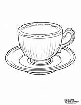 Tea Coloring Pages Free Printable PDFs  Invite Creativity sketch template