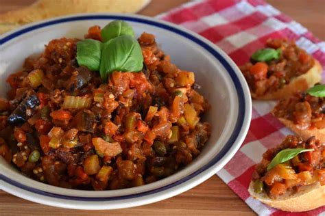 Eggplant Caponata Recipe (Authentic Sicilian Dish) - This Italian Kitchen