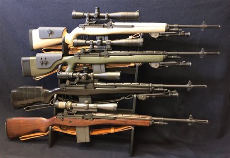 U.S. Army and U.S. Navy/USMC M14-based sniper and DMR/SDM rifles circa late-1960s to 2010/11 ...