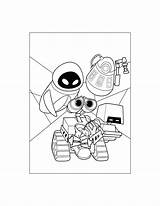 Wall E Coloring Pages – Printable FREE sketch template