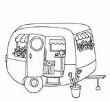 Camper Coloring Pages At GetColoringscom  Free Printable Colorings sketch template