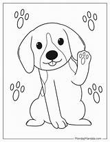 Dog Coloring sketch template