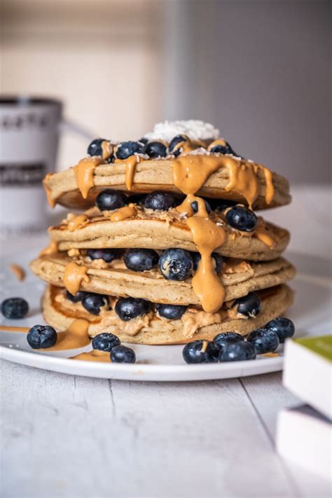 Healthy And Delicious Peanut Butter Pancakes Recipe