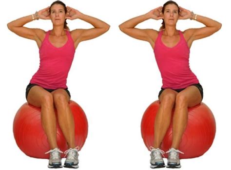 The ball is an excellent tool for building strength, balance and ...