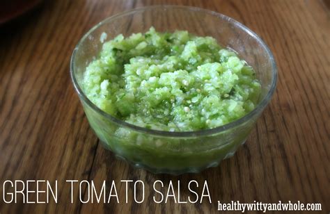 Green Tomato Salsa