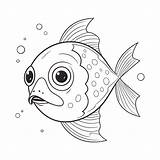 Free Coloring Pages Of Fish sketch template