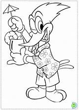 Woody Woodpecker Printable Coloring Pages sketch template