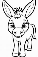 18 Mule Coloring Pages For Kids  ShadeMaze sketch template
