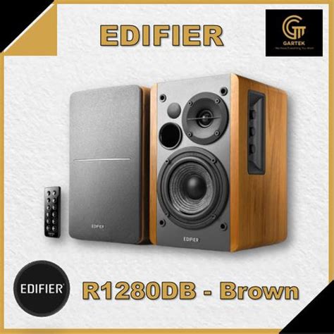 Jual Edifier R1280DB Powered Bluetooth Bookshelf Speakers Brown/Coklat -2.0 - Cokelat - Jakarta ...