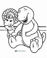 Barney Coloring Pages sketch template
