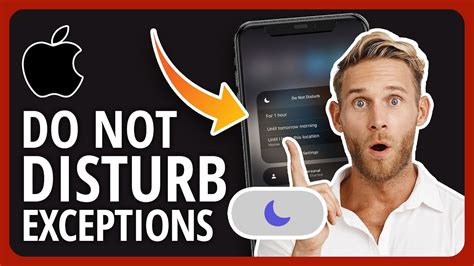 [2023👍] Do Not Disturb Exceptions On iPhone: How To Create Process - YouTube