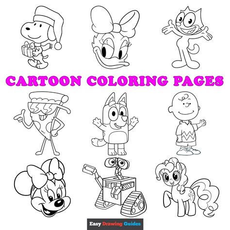 Free Animated Disney Cartoon Coloring Pages