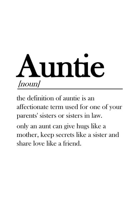 Auntie Definition Print | ubicaciondepersonas.cdmx.gob.mx