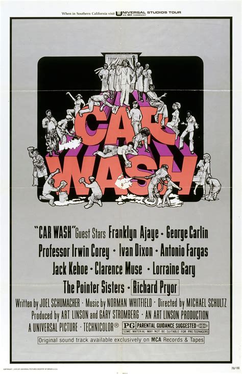 Car Wash in 2020 | Car wash, Car wash posters, Cars movie